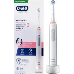 Oral-B Professional 3 Clean & Protect elektrický kartáček na zuby, rotační/oscilační/pulzní, bílá, 462211