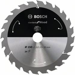 Bosch Accessories 2608837674 2608837674 tvrdokovový pilový kotouč 150 x 20 mm Počet zubů (na palec): 24 1 ks