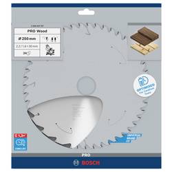 Bosch Accessories 2608837727 2608837727 tvrdokovový pilový kotouč 250 x 30 mm Počet zubů (na palec): 24 1 ks