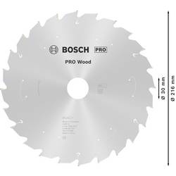 Bosch Accessories 2608837721 2608837721 tvrdokovový pilový kotouč 216 x 30 mm Počet zubů (na palec): 24 1 ks