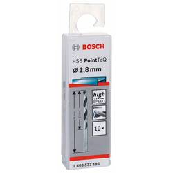 Bosch Accessories 2608577186 kovový spirálový vrták 1.8 mm 10 ks