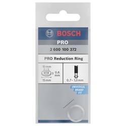 Redukční kroužek pro pilové kotouče, 15 x 10 x 0,6 mm Bosch Accessories 2600100372 Průměr 15.0 mm