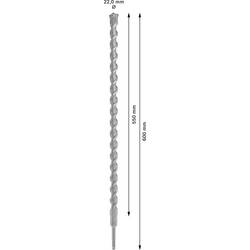 Bosch Accessories 2608836646 2608836646 příklepový vrták 22 mm SDS plus 1 ks