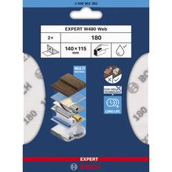 Bosch Accessories 2608902382 2608902382 brusný list Zrnitost 180 (d x š) 140 mm x 115 mm 2 ks
