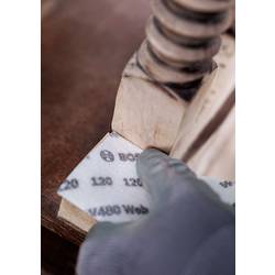 Bosch Accessories 2608902382 2608902382 brusný list Zrnitost 180 (d x š) 140 mm x 115 mm 2 ks