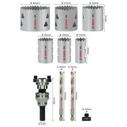 Bosch Accessories 2608901551 2608901551 vrtací korunka 22 mm, 29 mm, 35 mm, 44 mm, 51 mm, 65 mm 1 ks