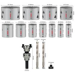 Bosch Accessories 2608901549 2608901549 vrtací korunka 20 mm, 22 mm, 25 mm, 32 mm, 35 mm, 40 mm, 44 mm, 51 mm, 60 mm, 68 mm, 76 mm 1 ks