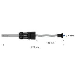 Bosch Accessories 2608901756 2608901756 příklepový vrták 6 mm SDS plus 1 ks
