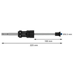 Bosch Accessories 2608901758 2608901758 Slinutý karbid příklepový vrták 6.5 mm Celková délka 225 mm SDS plus 1 ks