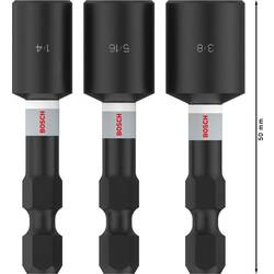 Bosch Accessories 2608521U65 sada vložek zástrčného klíče nárazového šroubováku , 1/4 (6,3 mm), 5/16, 3/8, 2608521U65