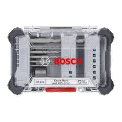 Bosch Accessories Extra Hard + CYL-3 Set 2607017728 sada nářadí 35dílná