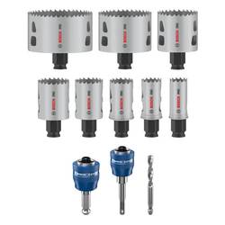 Bosch Accessories 2608594432 2608594432 sada děrovacích pil 22 mm, 25 mm, 30 mm, 35 mm, 40 mm, 51 mm, 68 mm, 83 mm 1 ks