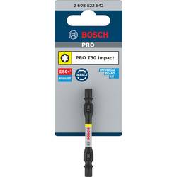 Bosch Accessories 2608522542 2608522542 Bit TX Pohon (šroubovák): 1/4 (6,3 mm) Typ zakončení: TX TX 30