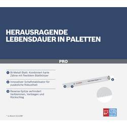 Bosch Accessories 2608659062 Plátek šalové pily 100 ks