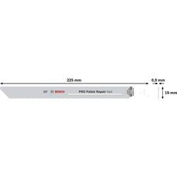 Bosch Accessories 2608659065 Plátek šalové pily Délka řezacího listu 225 mm 100 ks