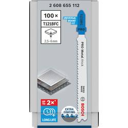 Bosch Accessories 2608655112 List přímočaré pily NA Metal tick t121bfc, 92 mm, 100 ks 100 ks