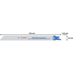Bosch Accessories 2608659001 Plátek šalové pily Délka řezacího listu 225 mm 2 ks