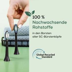 Beurer Bürstenköpfe Premium Plaque Eraser 4 St. Náhradní kartáče, sonický, černá, 10522