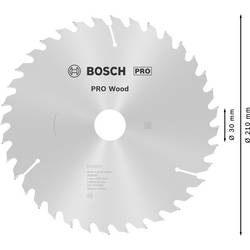Bosch Accessories Optiline 2608640622 tvrdokovový pilový kotouč 210 x 30 x 2.8 mm Počet zubů (na palec): 36 1 ks