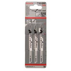 Bosch Accessories 2608636227 Pilový plátek do kmitací pily T 101 BRF - Clean for Hard Wood 3 ks