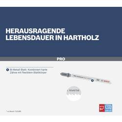 Bosch Accessories 2608636227 Pilový plátek do kmitací pily T 101 BRF - Clean for Hard Wood 3 ks