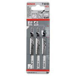 Bosch Accessories 2608630557 Pilový plátek do kmitací pily T 101 B - Clean for Wood 3 ks
