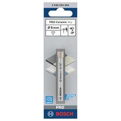 Bosch Accessories 2608599050 vrták do skla a obkladů 8 mm Celková délka 66 mm válcová stopka 1 ks