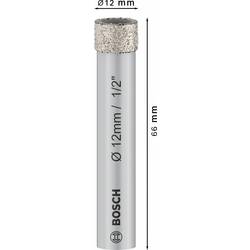 Bosch Accessories 2608599052 vrták do skla a obkladů 12 mm Celková délka 66 mm 1 ks
