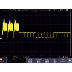 VOLTCRAFT DSO-6104F digitální osciloskop 100 MHz, 4kanálový, 1 GSa/s, 40000 kpts, 8 Bit, s pamětí (DSO), generátor funkcí, 1 ks, VC-8366320
