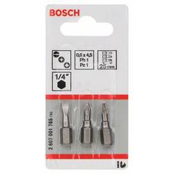 Bosch Accessories 2607001765 křížový bit PH 1, PZ 1 extra tvrdé D 6.3 3 ks