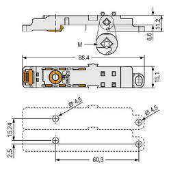 Montážní adaptér; pro TS 35/povrchovou montáž; rozteč 7,62 mm; světle šedá 831-1038 WAGO Množství: 1 ks