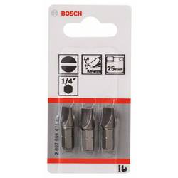 Bosch Accessories 2607001471 2607001471 plochý bit Pohon (šroubovák): 1/4 (6,3 mm) Typ zakončení: plochý 25 mm