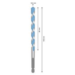 Bosch Accessories 2608902351 2608902351 víceúčelový vrták 9 mm 1 ks