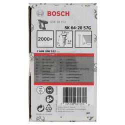 Bosch Accessories 2608200532 kolík se zápustnou hlavou SK64 Vnější délka 57 mm 2000 ks