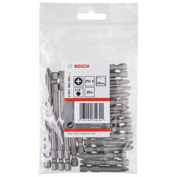 Bosch Accessories 2607002503 křížový bit PH 2 extra tvrdé E 6.3 25 ks