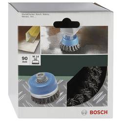 Bosch Accessories Hrncový kartáč pro úhlové a přímé brusky - vlnitý drát, pomosazeno, 100 mm D= 100 mm 2609256508 1 ks