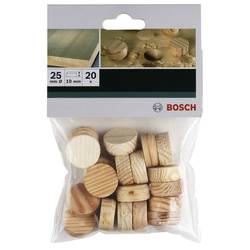 Bosch Accessories 2609255320 Dřevěné čepy o průměru = 15 mm Průměr 15 mm 50 ks