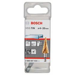 Bosch Accessories 2608587433 Bosch Power Tools HSS stupňovitý vrták Celková délka 70.5 mm TiN 1/4 (6,3 mm) 1 ks
