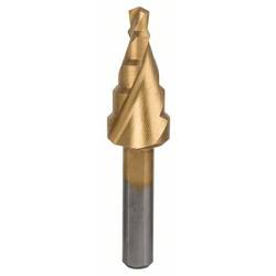 Bosch Accessories 2608587429 Bosch Power Tools HSS stupňovitý vrták Celková délka 50 mm TiN kuželový záhlubník 3 břitý 1 ks