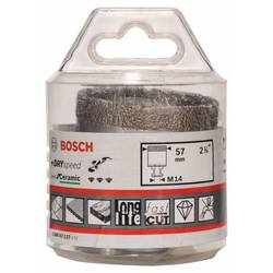 Bosch Accessories Bosch Power Tools 2608587127 diamantový vrták pro vrtání za sucha 57 mm diamantová vrstva 1 ks