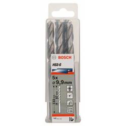 Bosch Accessories 2608585521 HSS kovový spirálový vrták 9.9 mm Celková délka 133 mm broušený DIN 338 válcová stopka 5 ks