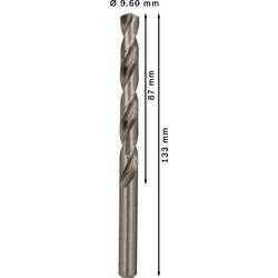 Bosch Accessories 2608585519 HSS kovový spirálový vrták 9.6 mm Celková délka 133 mm broušený DIN 338 válcová stopka 5 ks