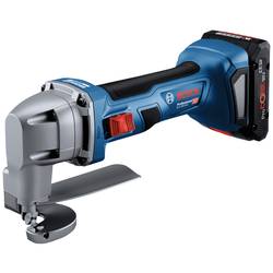 Bosch Professional 0601926301 Akumulátorové nůžky na plech GSC 18V-16 E bezkartáčové, vč. 2x aku, vč. nabíječky, kufřík