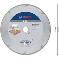 Bosch Accessories 2608602693 Bosch Power Tools diamantový řezný kotouč Průměr 230 mm Ø otvoru 22.23 mm mramor 1 ks