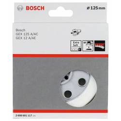 Bosch Accessories 2608601117 Brusné talíře - extraweich, 125 mm Průměr 125 mm Vhodný pro Excentrická bruska GEX 12 A., GEX 12 AE, GEX 125 A, GEX 125 AC
