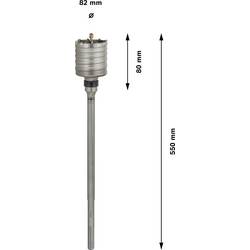 Bosch Accessories Bosch Power Tools F00Y145197 dutá vrtací korunka 82 mm 1 ks