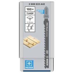 Bosch Accessories 2608633A42 Pilový plátek do kmitací pily T 144 DP - Precision for Wood 100 ks