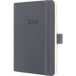 Sigel C2637 týdenní kalendář Conceptum 2026 Softcover DIN A6 tmavě šedá 1 ks Počet stran: 176