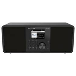 Telestar TOP 250 Schwarz 5700250 internetové přenosné rádio, DAB+, internetové, FM, černá