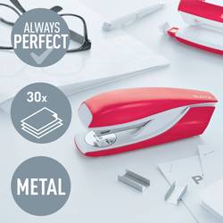 Leitz 55022026 sešívačka červená / bílá Vázací výkon: 30 listů (80 g/m²)